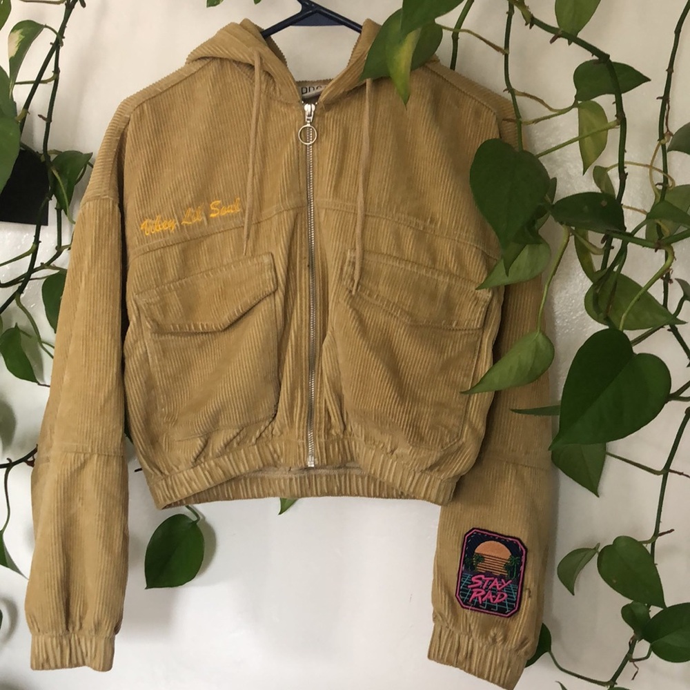 Urban Outfitters BDG Tan Corduroy Jacket Size-xS
